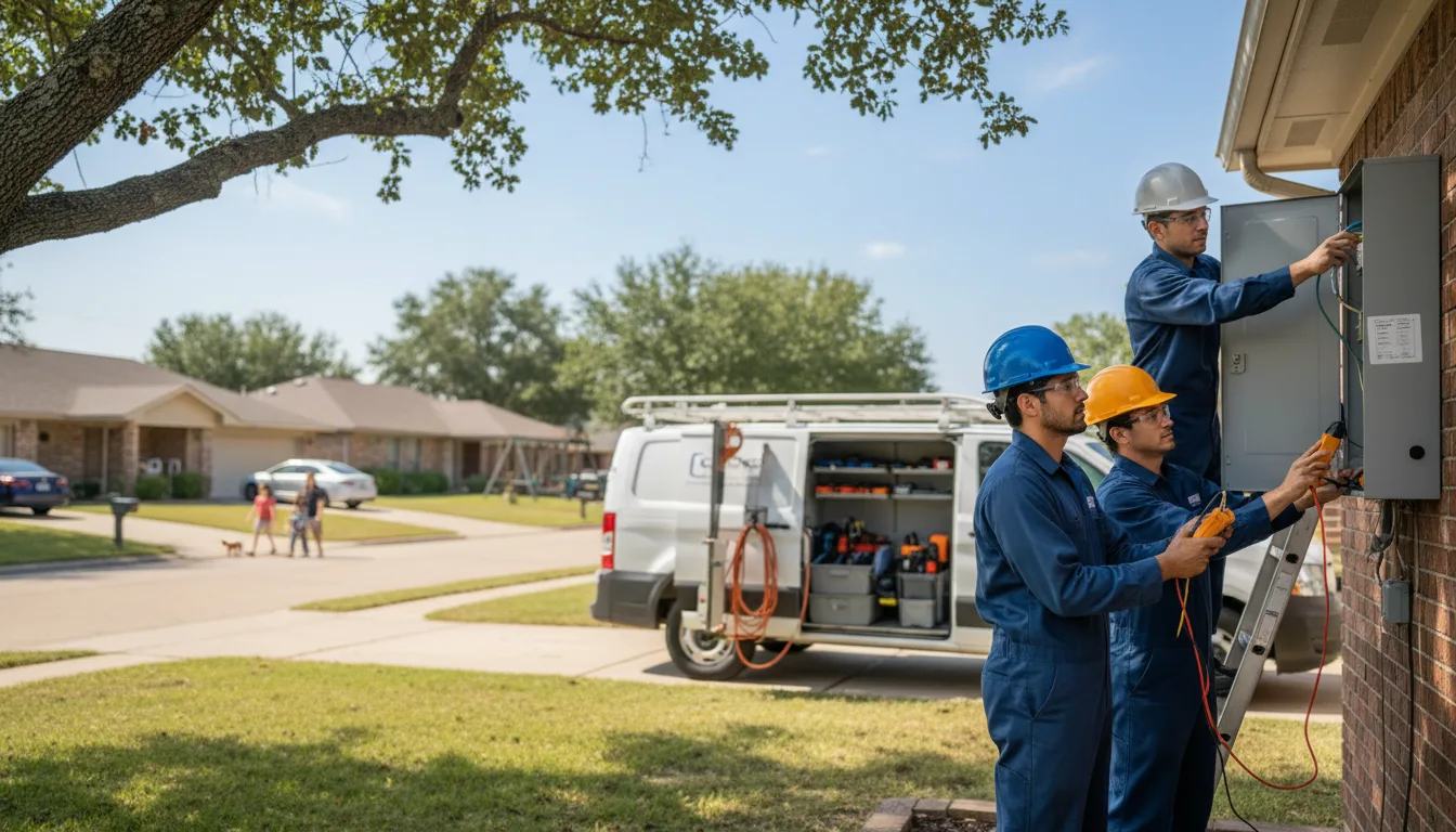 Certified electrician providing emergency electrical services in Minetto, NY